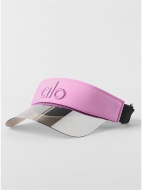ALO Yoga Candy heart Pink Visor with Tinted Shield